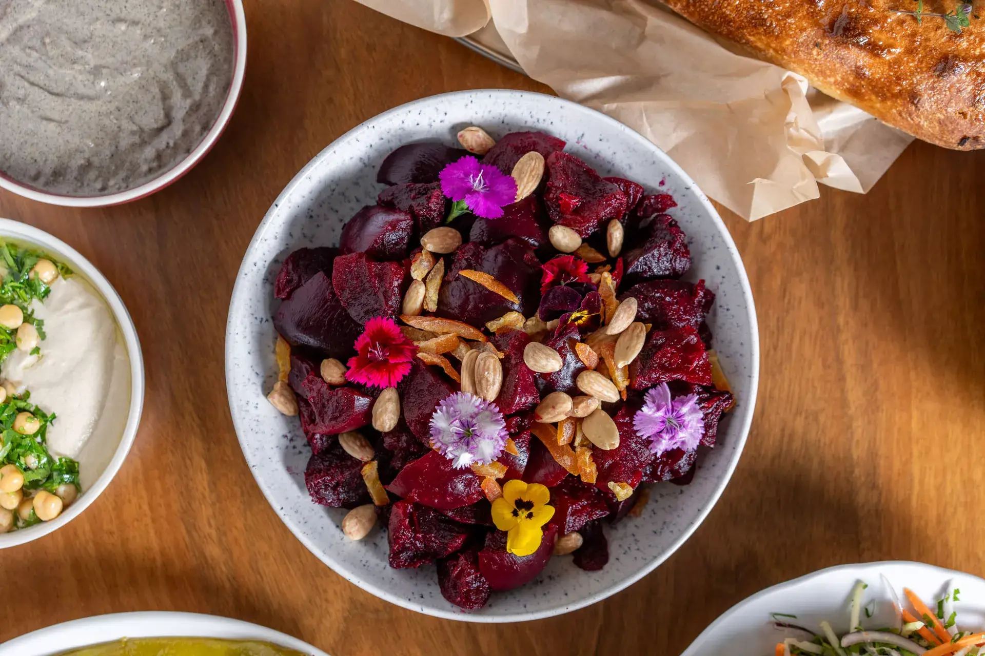 מנת סלק יוקרתית לאירועים, תפריט גורמה של שף מומחה